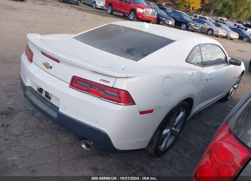 2015 CHEVROLET CAMARO 1LT VIN: 2G1FD1E38F9308421