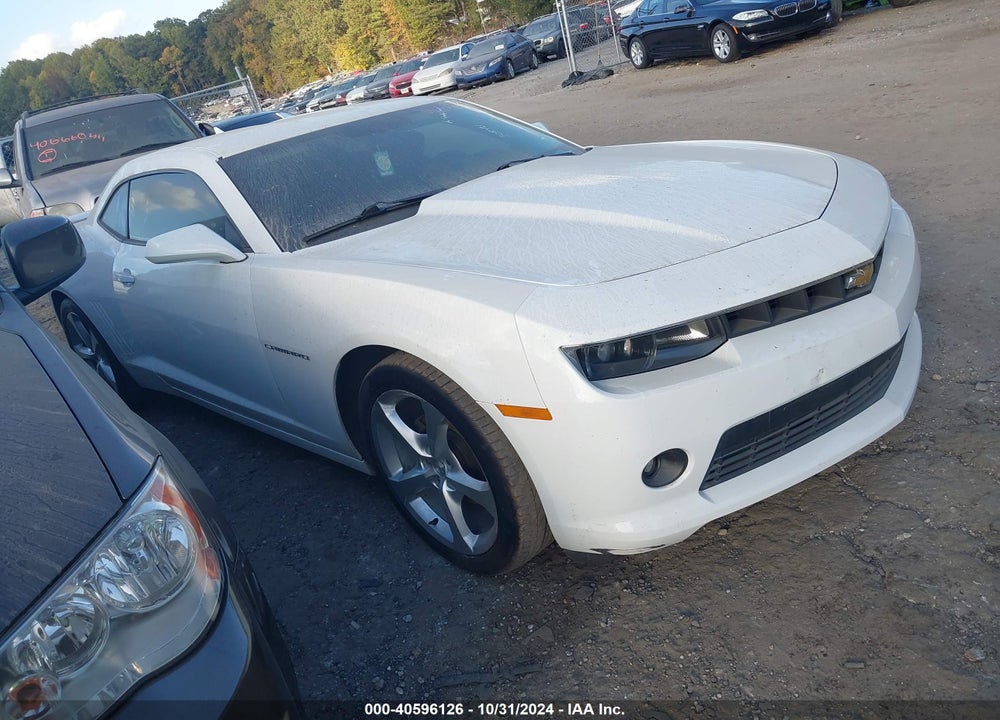 2015 CHEVROLET CAMARO 1LT VIN: 2G1FD1E38F9308421