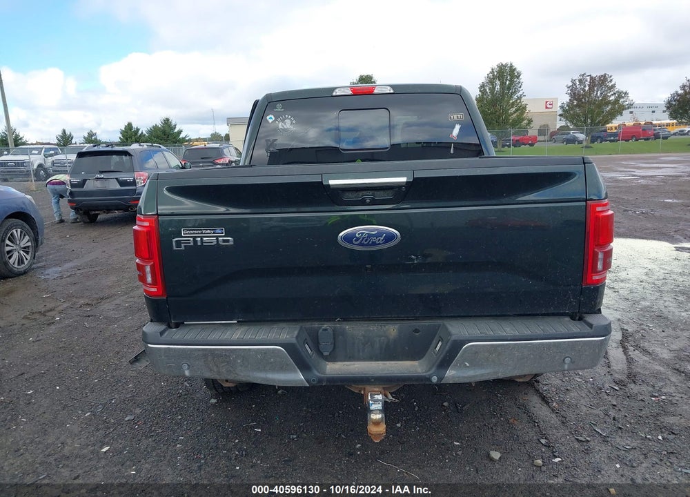 2016 FORD F-150 LARIAT VIN: 1FTEW1EP1GFB23863