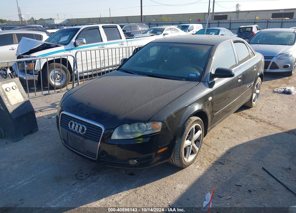 2007 AUDI A4 3.2 VIN: WAUDH78E07A035111