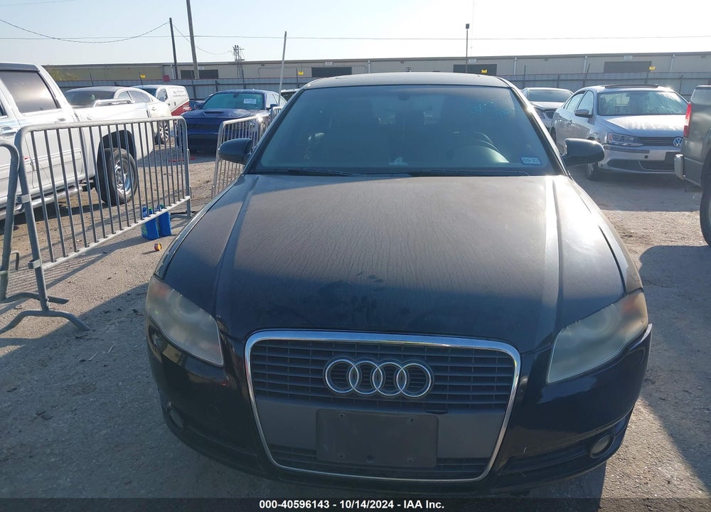 2007 AUDI A4 3.2 VIN: WAUDH78E07A035111