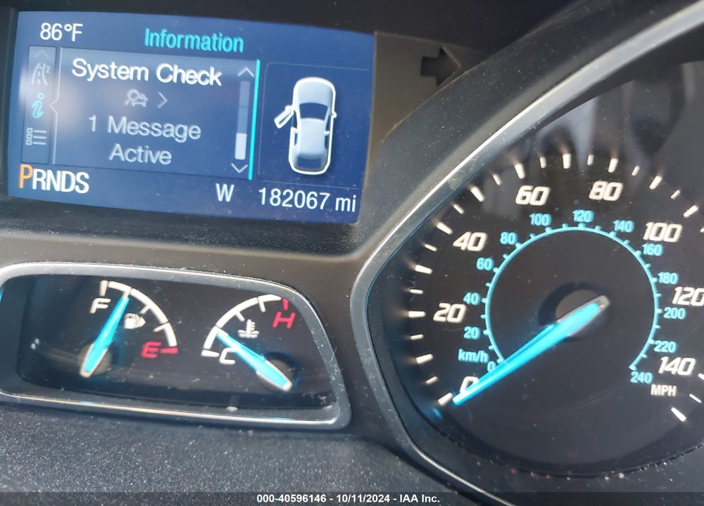 2014 FORD ESCAPE SE VIN: 1FMCU0GXXEUB45756