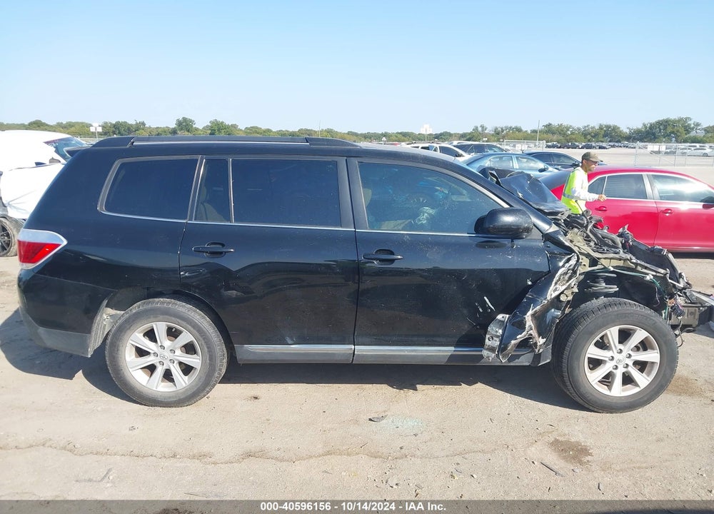 2012 TOYOTA HIGHLANDER SE VIN: 5TDZA3EH6CS031078