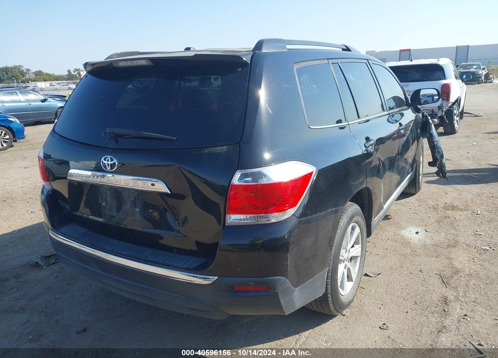 2012 TOYOTA HIGHLANDER SE VIN: 5TDZA3EH6CS031078