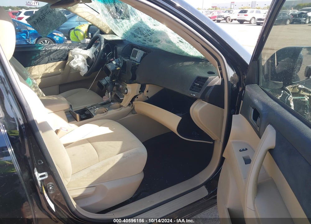 2012 TOYOTA HIGHLANDER SE VIN: 5TDZA3EH6CS031078