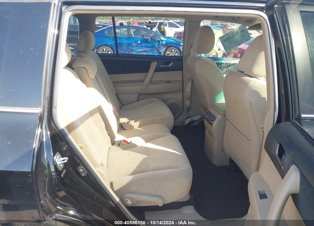 2012 TOYOTA HIGHLANDER SE VIN: 5TDZA3EH6CS031078