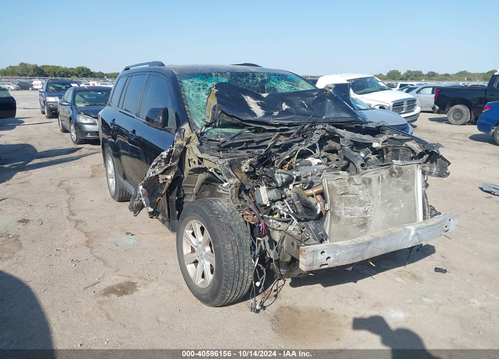 2012 TOYOTA HIGHLANDER SE VIN: 5TDZA3EH6CS031078
