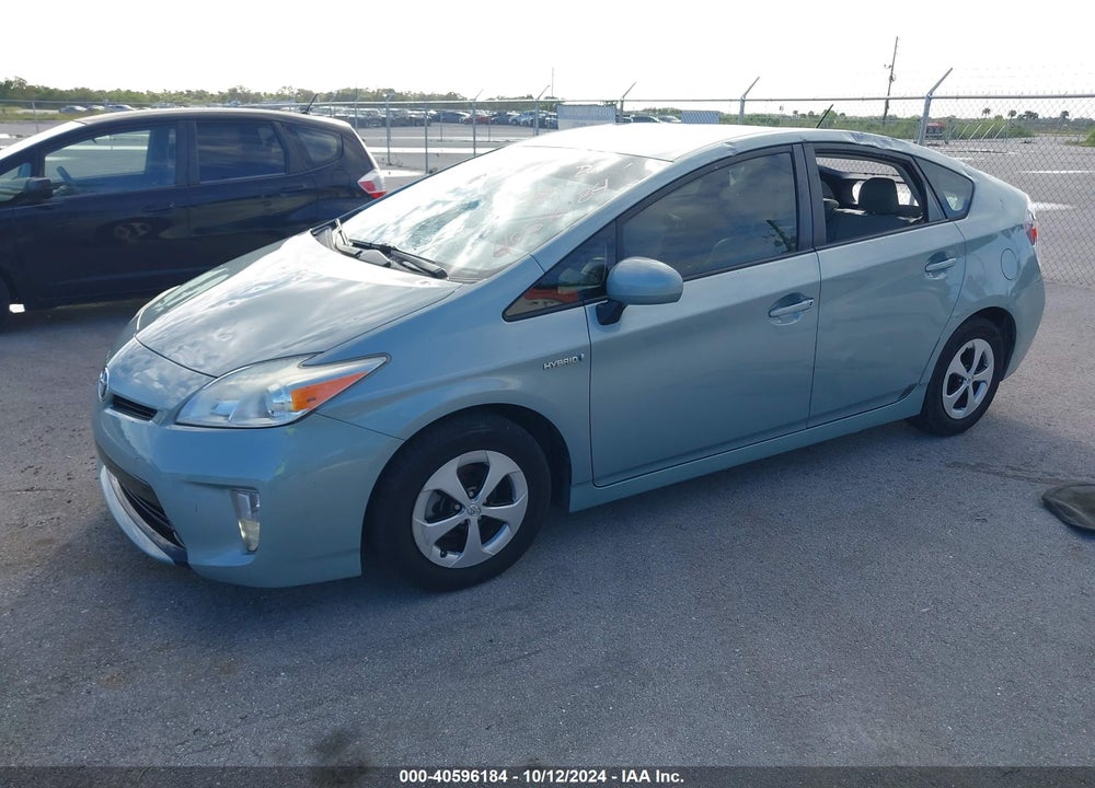 2012 TOYOTA PRIUS FOUR VIN: JTDKN3DU3C1596258