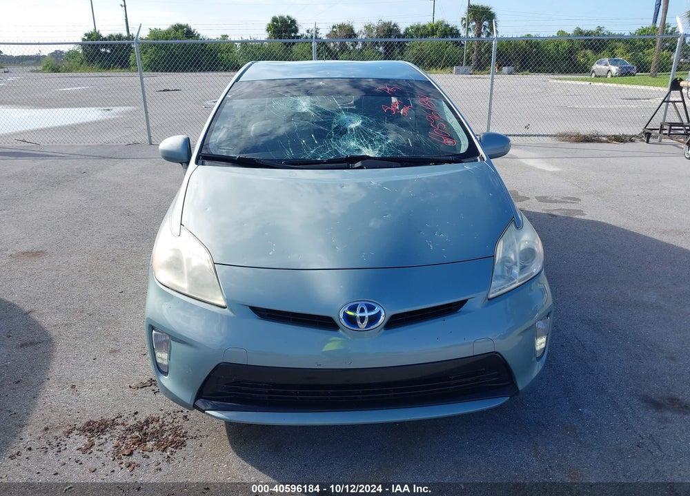2012 TOYOTA PRIUS FOUR VIN: JTDKN3DU3C1596258