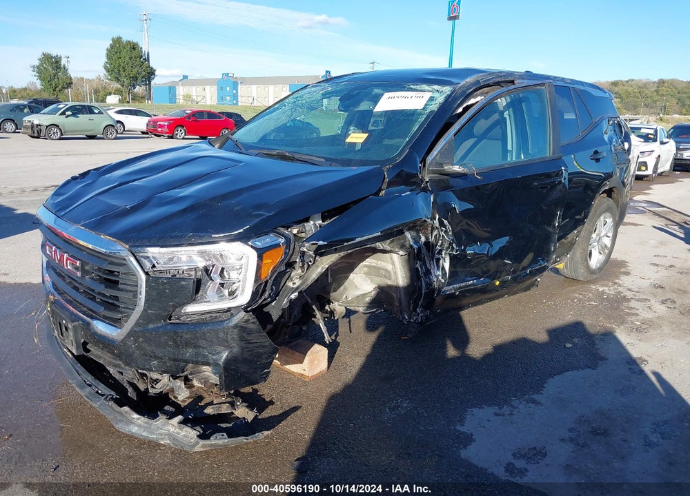 2022 GMC TERRAIN FWD SLE VIN: 3GKALMEV7NL223836