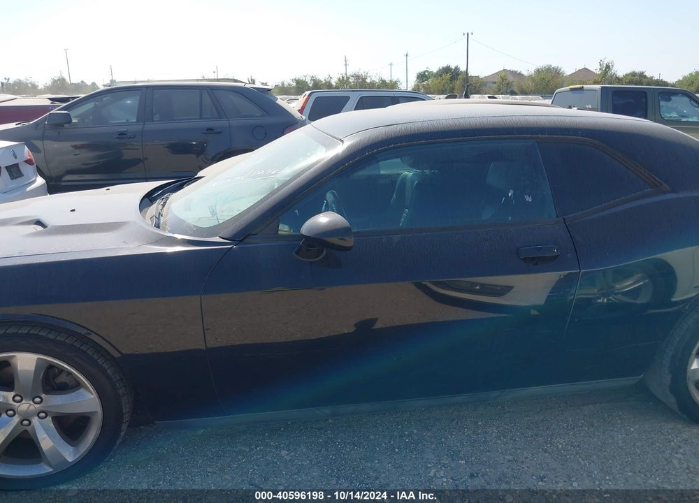 2012 DODGE CHALLENGER SXT VIN: 2C3CDYAG9CH292022