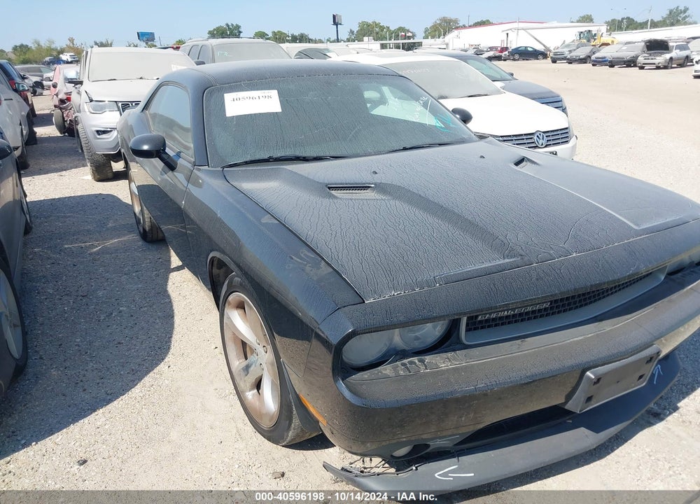 2012 DODGE CHALLENGER SXT VIN: 2C3CDYAG9CH292022