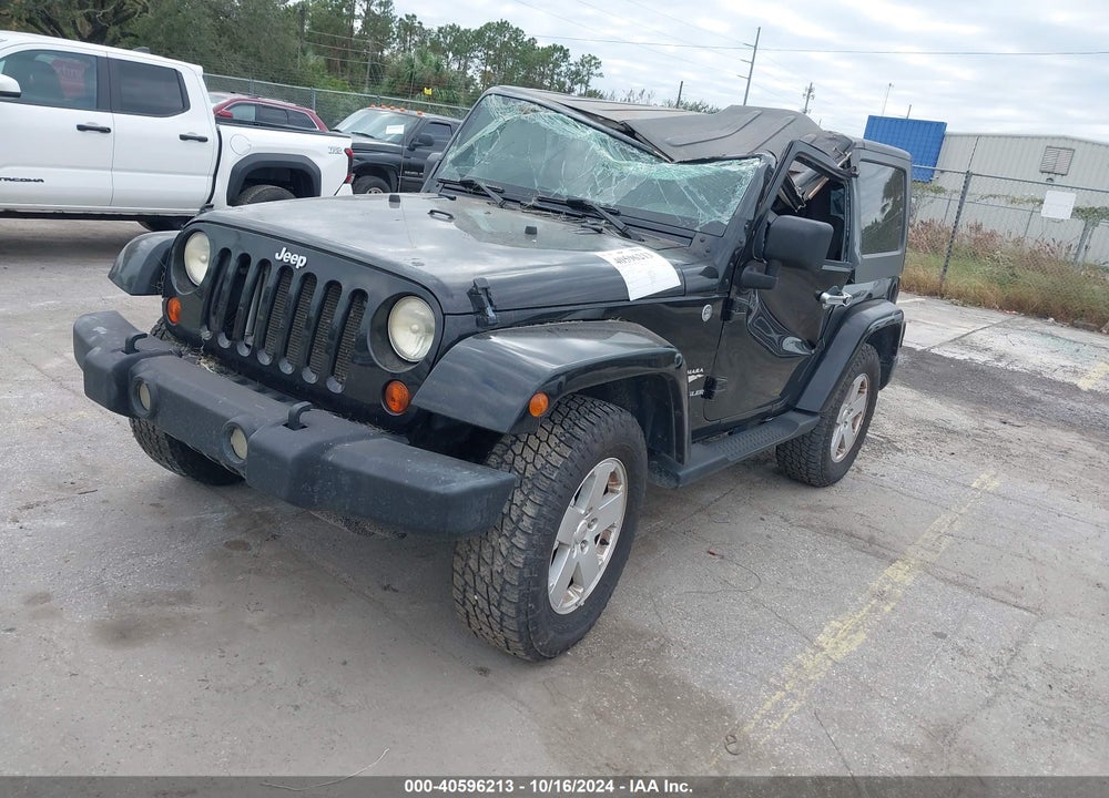 2007 JEEP WRANGLER SAHARA VIN: 1J4FA54127L198218
