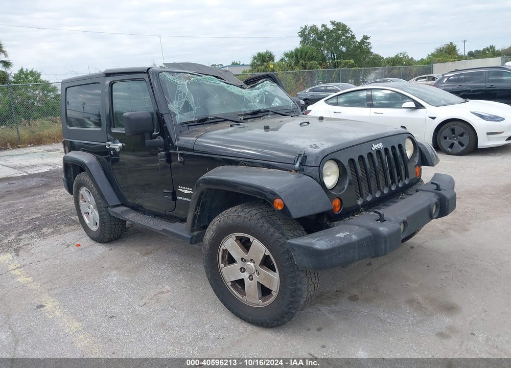 2007 JEEP WRANGLER SAHARA VIN: 1J4FA54127L198218