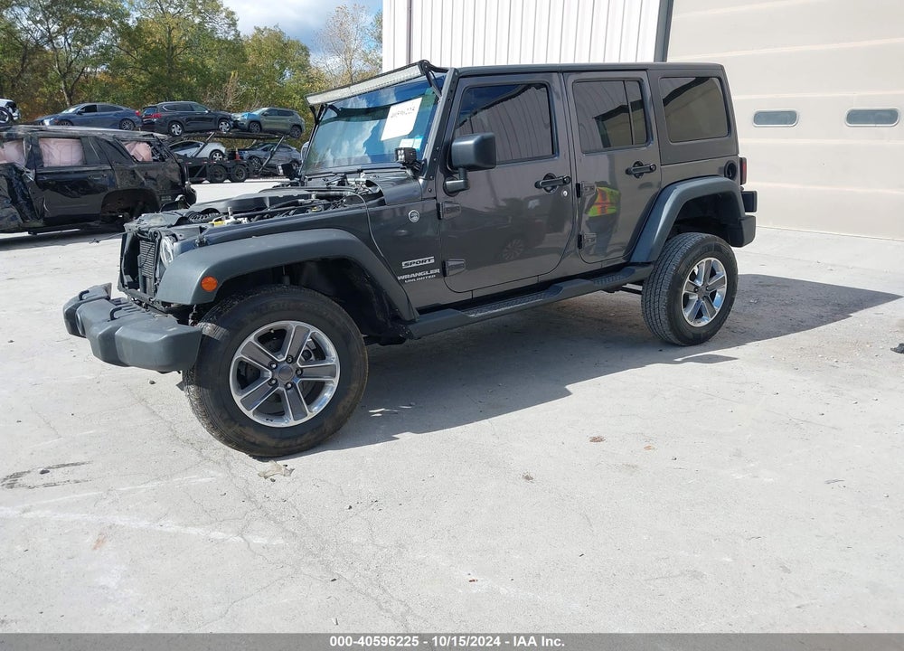2016 JEEP WRANGLER UNLIMITED SPORT VIN: 1C4HJWDG1GL311391