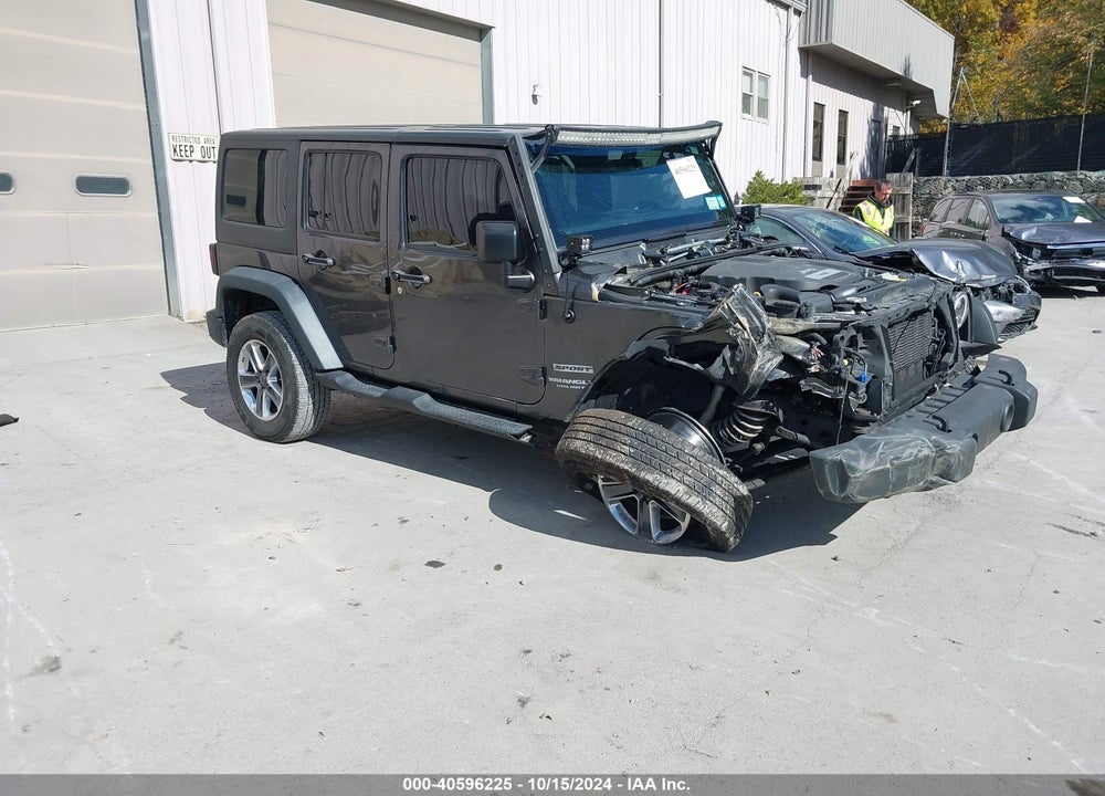 2016 JEEP WRANGLER UNLIMITED SPORT VIN: 1C4HJWDG1GL311391