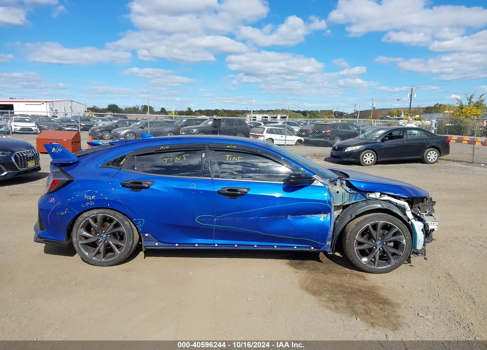 2017 HONDA CIVIC SPORT VIN: SHHFK7H49HU405581