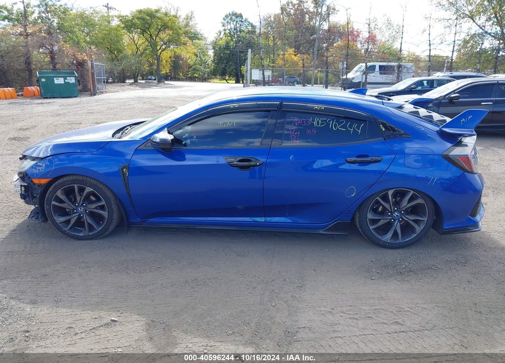 2017 HONDA CIVIC SPORT VIN: SHHFK7H49HU405581