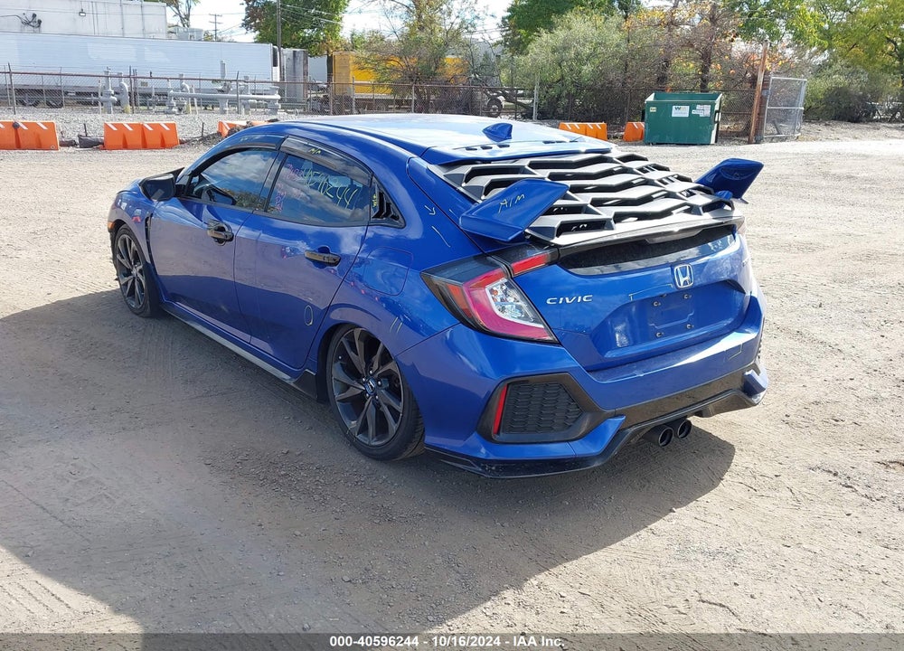 2017 HONDA CIVIC SPORT VIN: SHHFK7H49HU405581