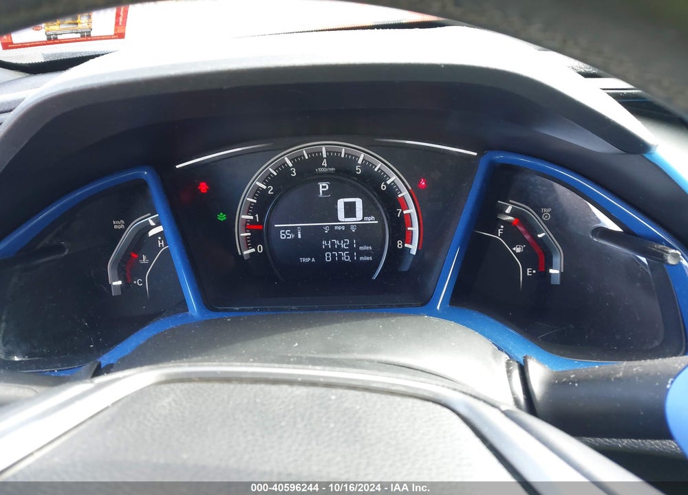 2017 HONDA CIVIC SPORT VIN: SHHFK7H49HU405581