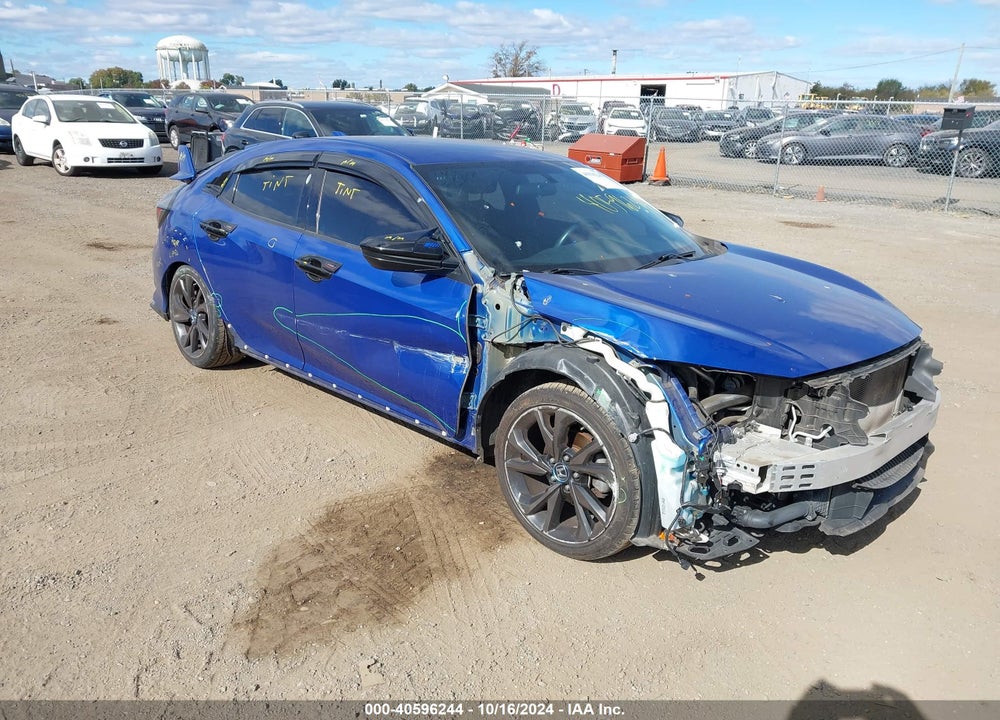 2017 HONDA CIVIC SPORT VIN: SHHFK7H49HU405581