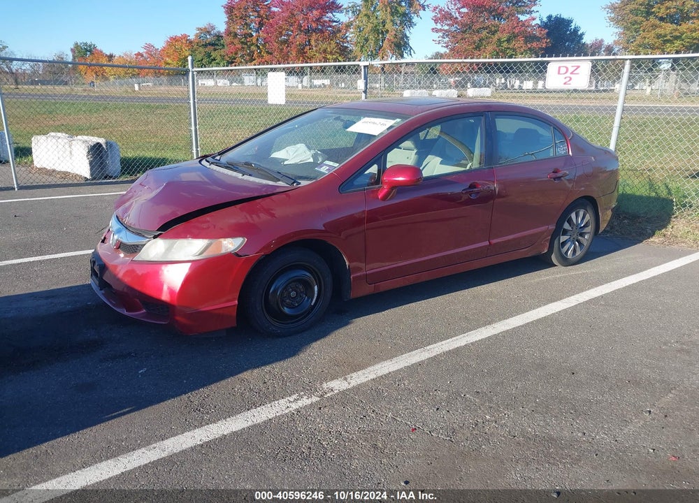 2009 HONDA CIVIC EX VIN: 2HGFA16879H328231