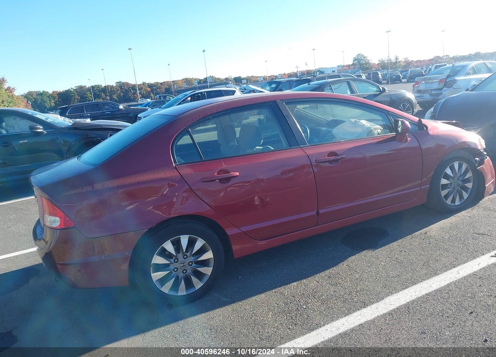 2009 HONDA CIVIC EX VIN: 2HGFA16879H328231