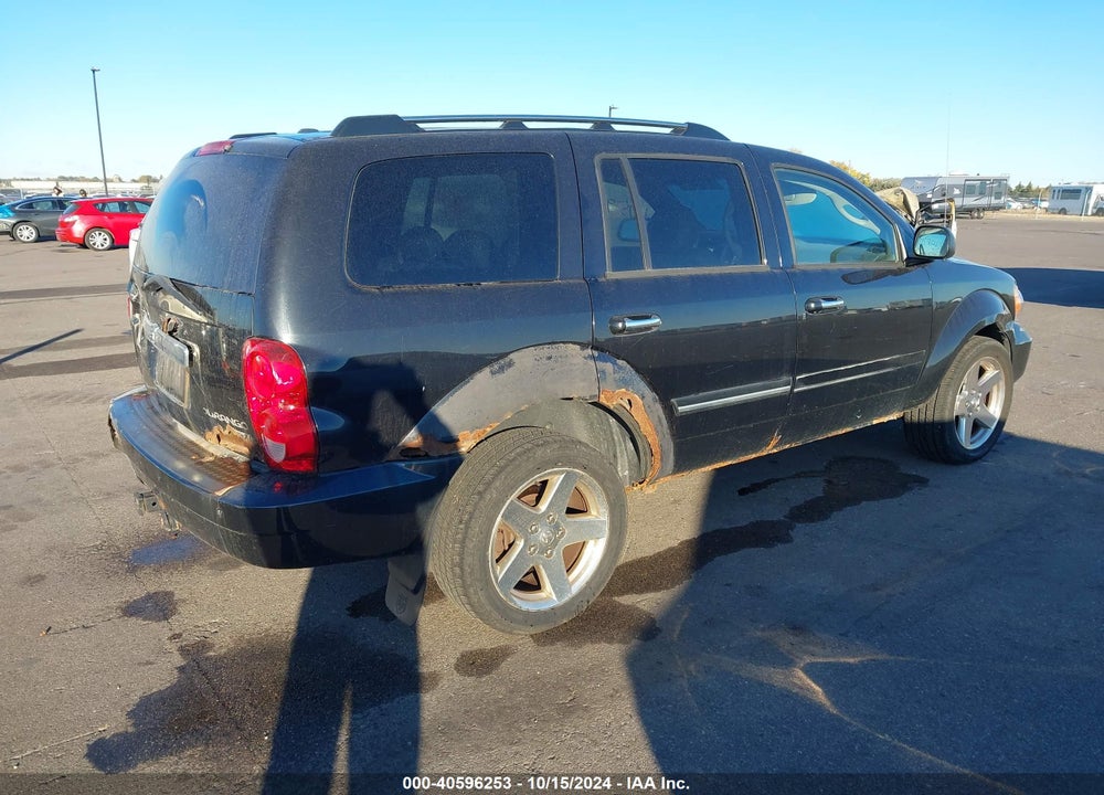 2009 DODGE DURANGO LIMITED VIN: 1D8HB58T49F709356