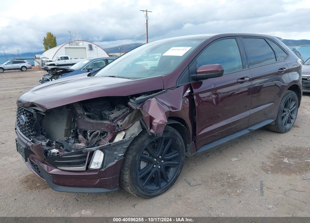 2021 FORD EDGE ST-LINE VIN: 2FMPK4J9XMBA59022