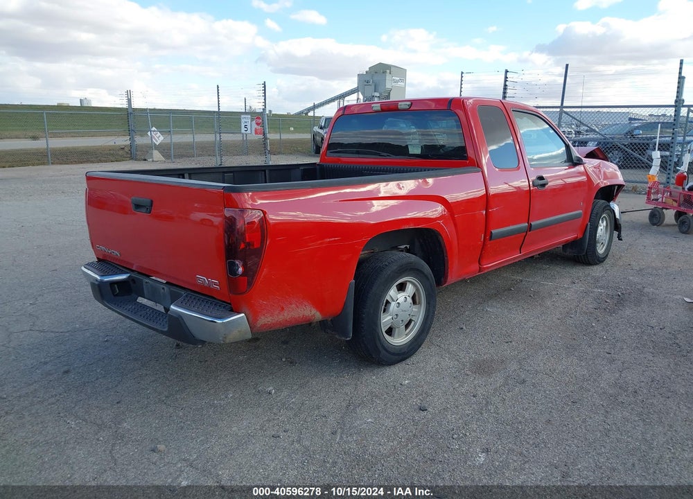 2006 GMC CANYON SLE2 VIN: 1GTCS196768259714