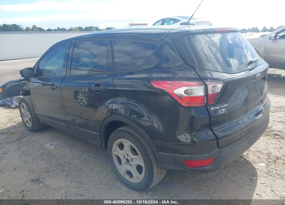 2018 FORD ESCAPE S VIN: 1FMCU0F77JUA54861