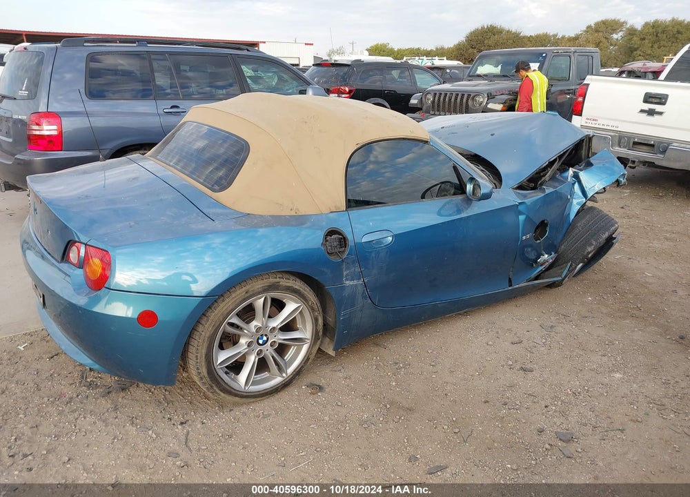 2003 BMW Z4 3.0I VIN: 4USBT53493LU03130