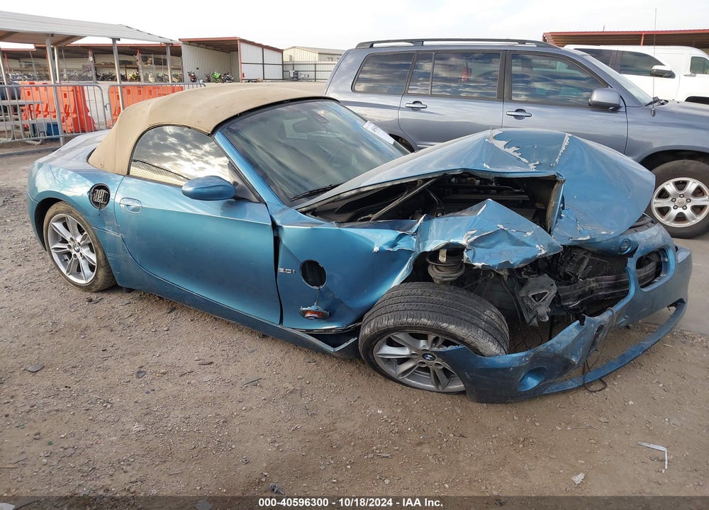 2003 BMW Z4 3.0I VIN: 4USBT53493LU03130