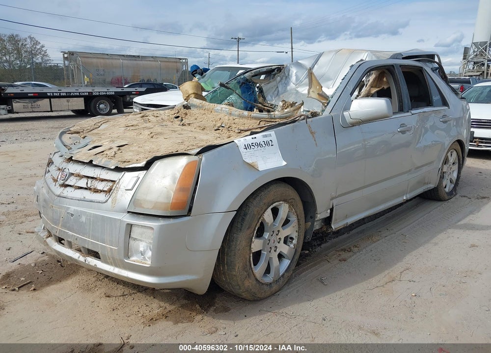 2008 CADILLAC SRX V8 VIN: 1GYEE23AX80134639