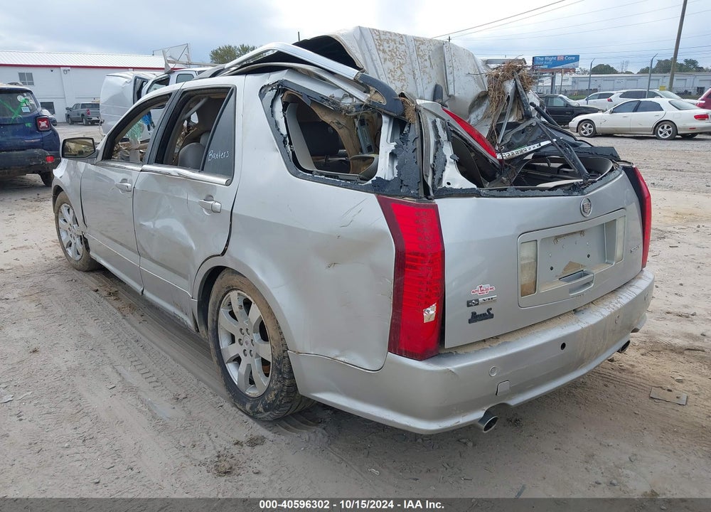 2008 CADILLAC SRX V8 VIN: 1GYEE23AX80134639