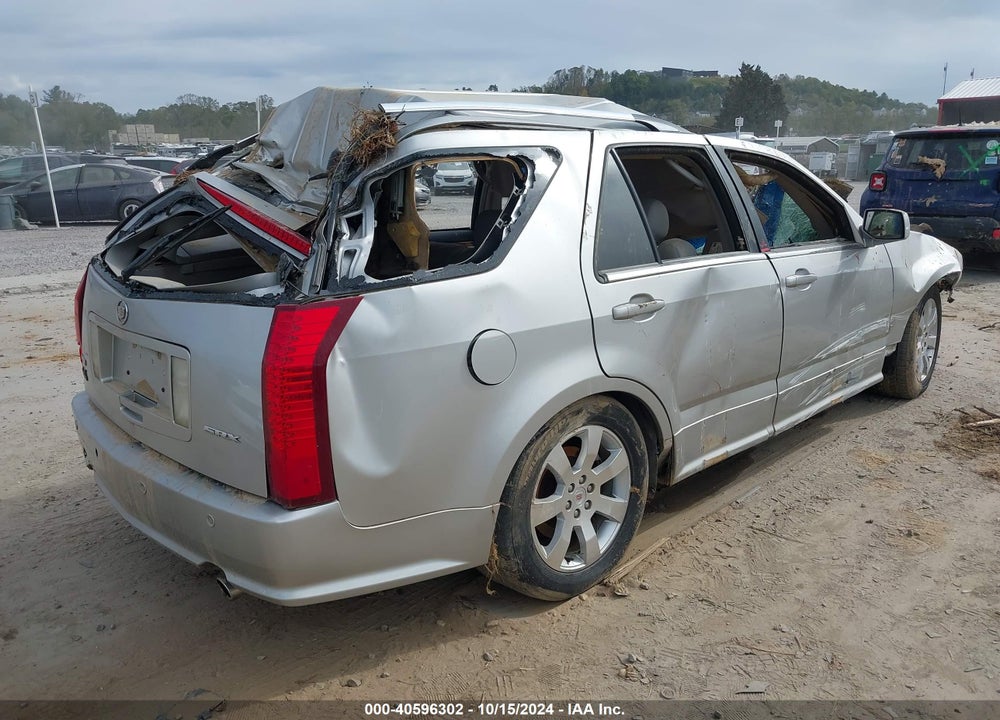 2008 CADILLAC SRX V8 VIN: 1GYEE23AX80134639