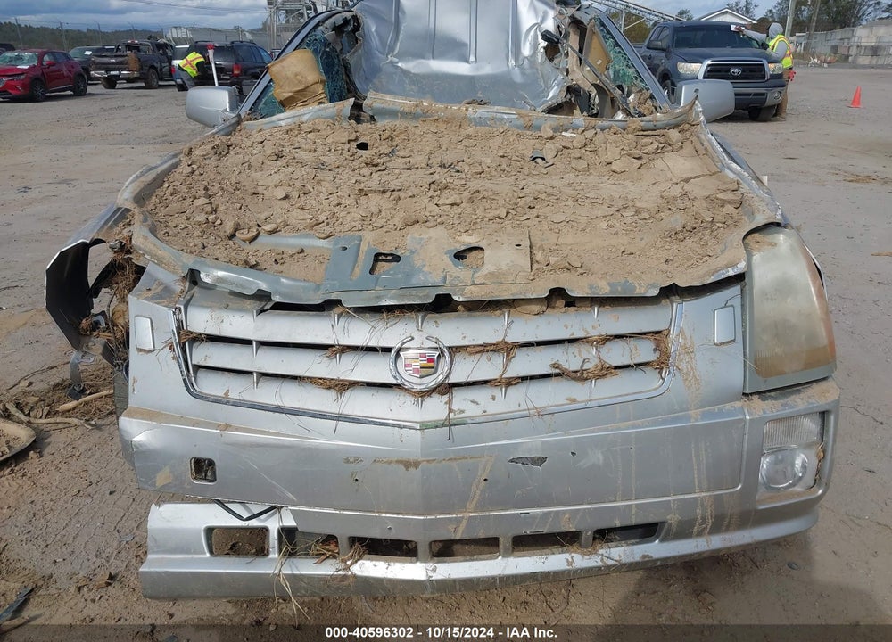 2008 CADILLAC SRX V8 VIN: 1GYEE23AX80134639