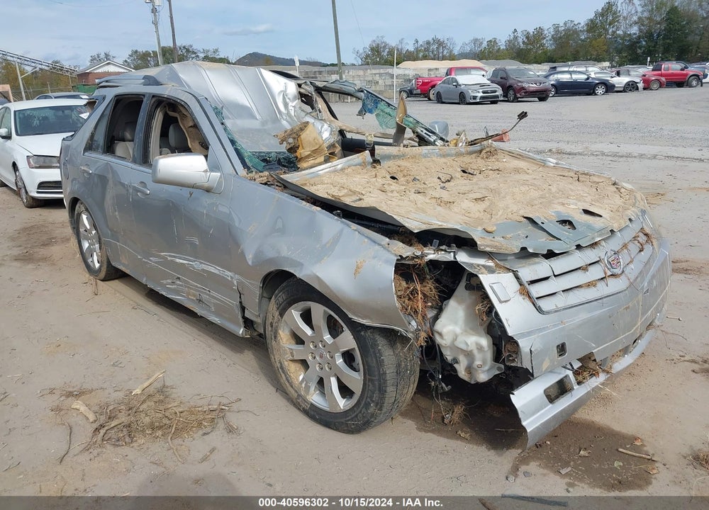 2008 CADILLAC SRX V8 VIN: 1GYEE23AX80134639