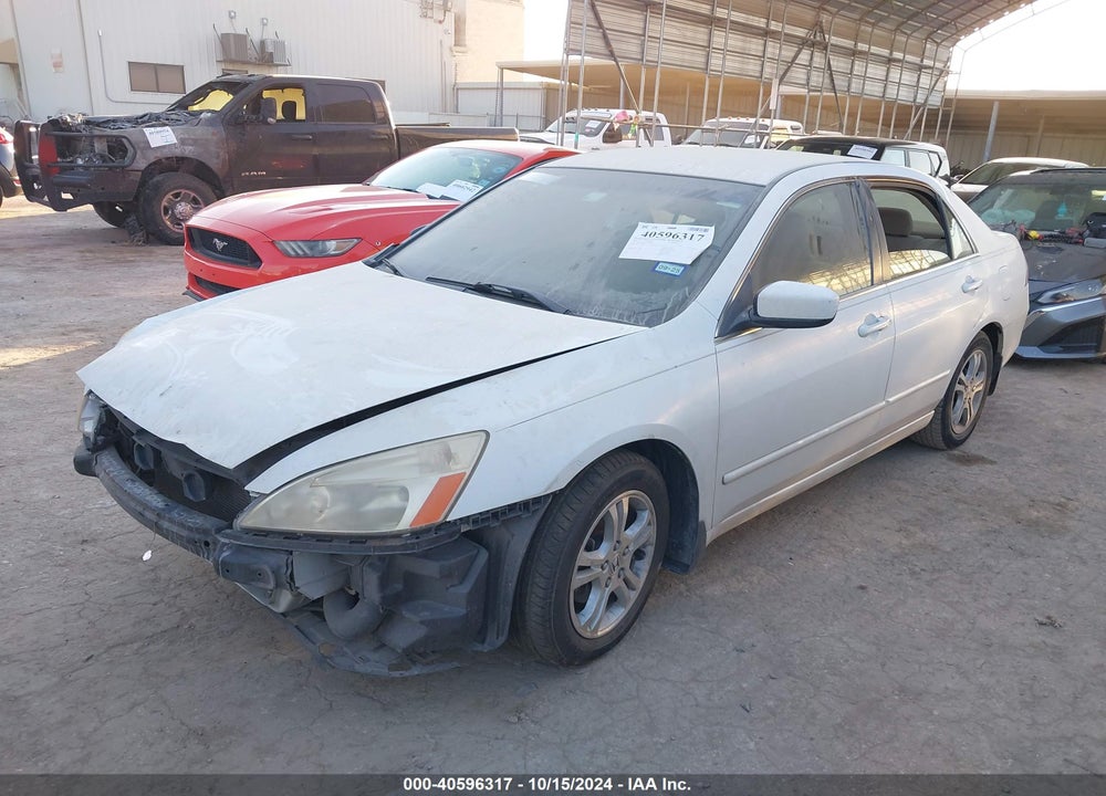 2007 HONDA ACCORD 2.4 SE VIN: JHMCM563X7C003205