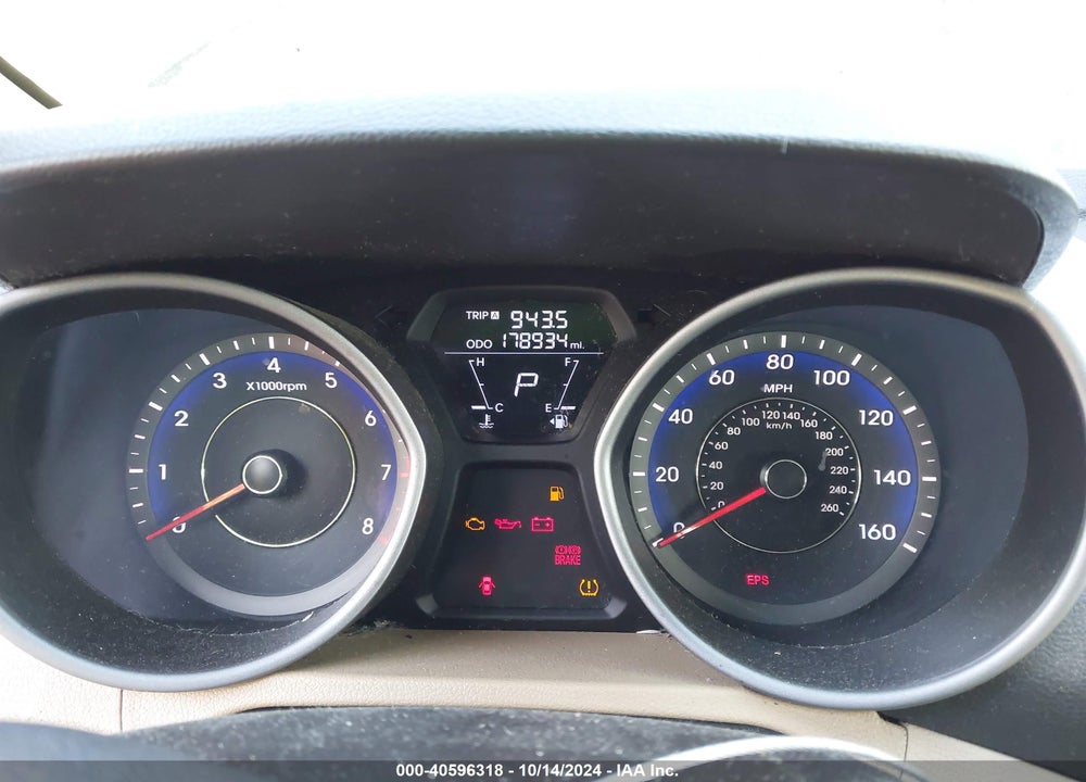 2011 HYUNDAI ELANTRA GLS (ULSAN PLANT) VIN: KMHDH4AE2BU092313