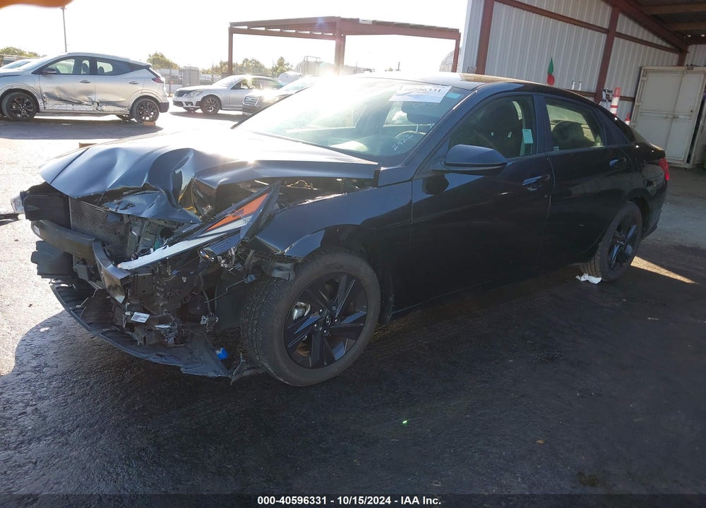 2021 HYUNDAI ELANTRA SEL VIN: 5NPLS4AG3MH052922