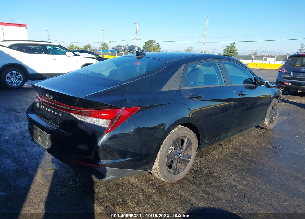 2021 HYUNDAI ELANTRA SEL VIN: 5NPLS4AG3MH052922