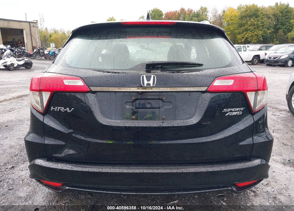 2019 HONDA HR-V SPORT VIN: 3CZRU6H13KM739563