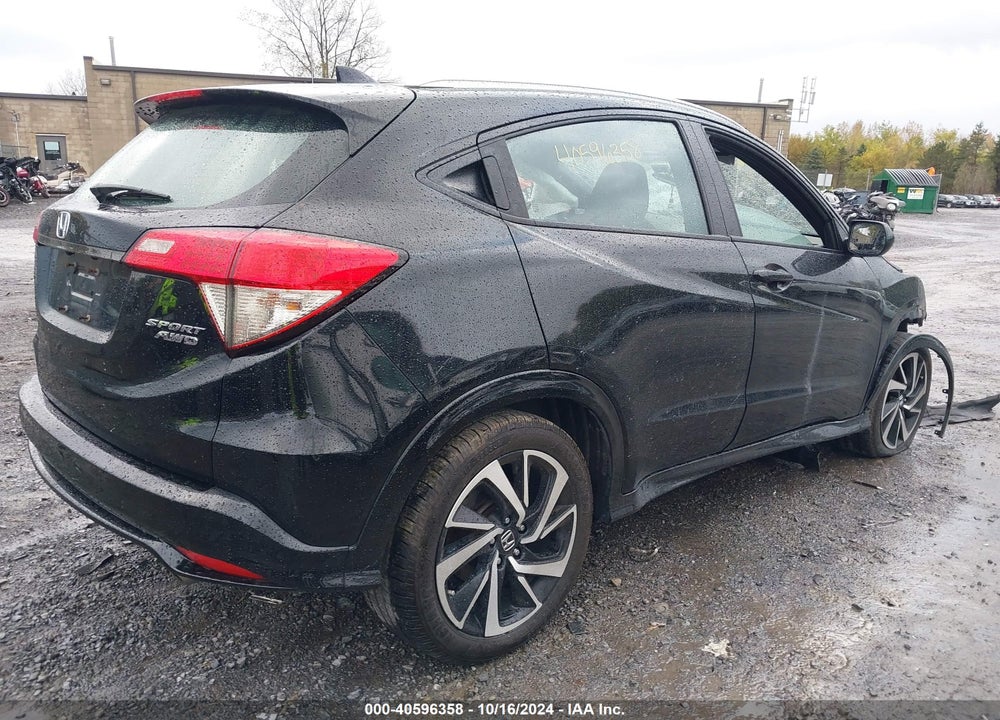 2019 HONDA HR-V SPORT VIN: 3CZRU6H13KM739563