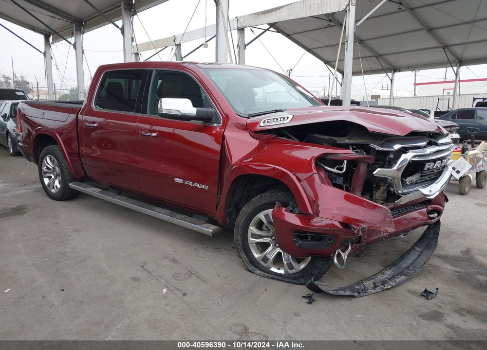 2021 RAM 1500 LIMITED LONGHORN 4X4 5'7 BOX VIN: 1C6SRFKT6MN824349