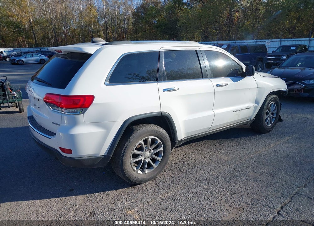 2014 JEEP GRAND CHEROKEE LIMITED VIN: 1C4RJFBG8EC258810