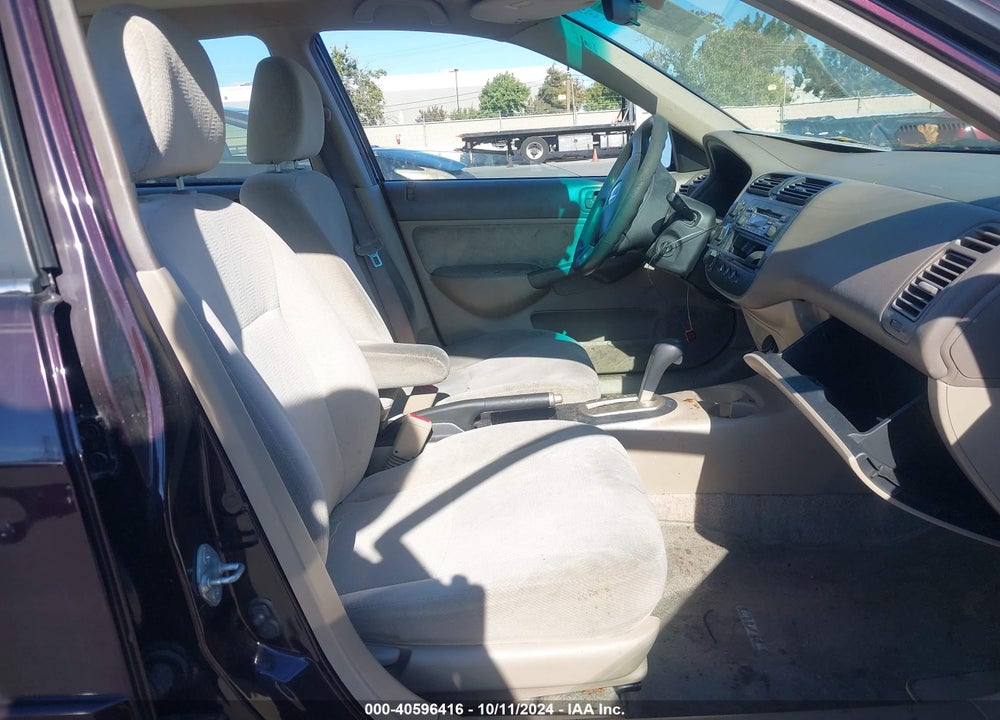 2001 HONDA CIVIC EX VIN: 2HGES26731H530963