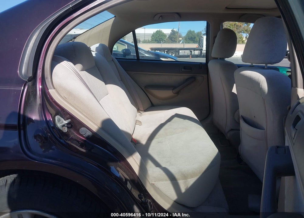 2001 HONDA CIVIC EX VIN: 2HGES26731H530963