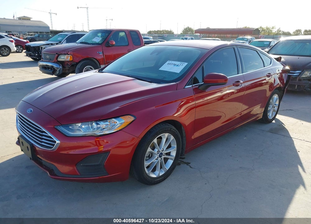 2019 FORD FUSION SE VIN: 3FA6P0HD8KR148287