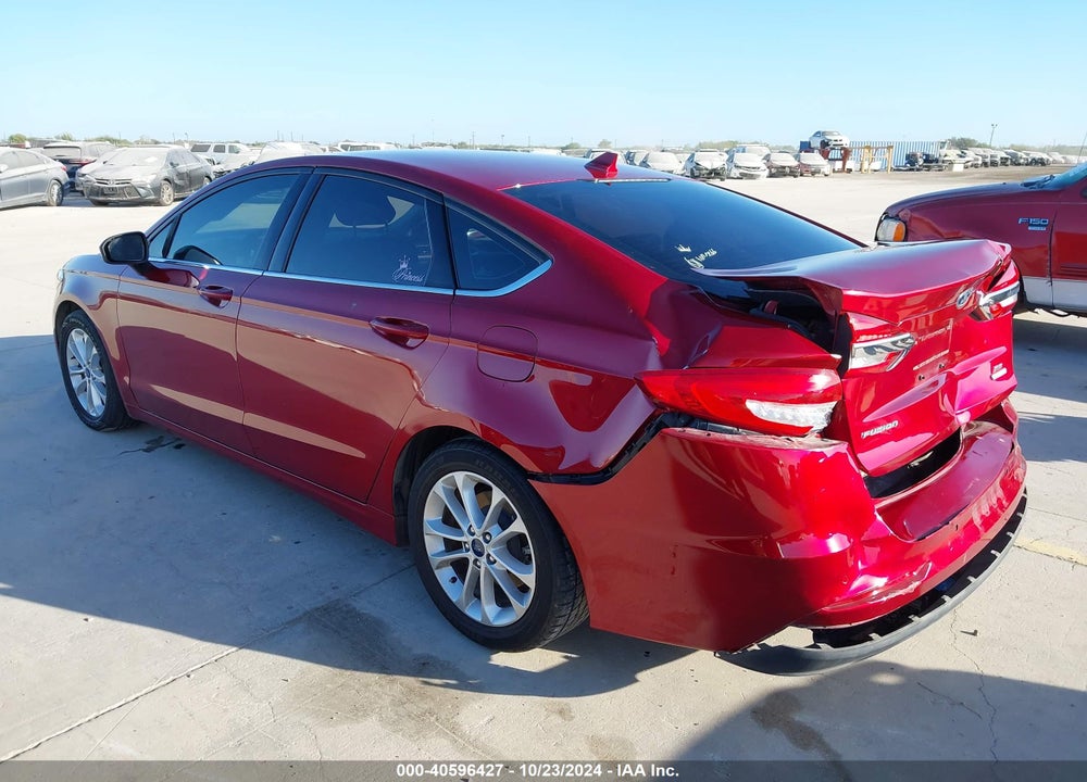 2019 FORD FUSION SE VIN: 3FA6P0HD8KR148287